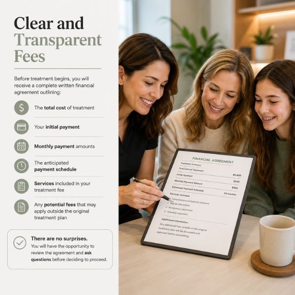 Clear and Transparent Fees